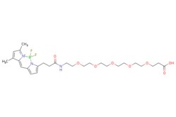 eMolecules​&nbsp;Broadpharm / BDP FL-PEG5-acid / 1mg / 340376963 / BP-23499 / 98.000 / 2093197-98-7 / MFCD30723280 / 583.440 / C27H40BF2N3O8