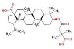 eMolecules​&nbsp;Medchem Express / Bevirimat / 5mg / 446275447 / HY-N0842 /  / 174022-42-5 / MFCD00954243 / 584.838 / C36H56O6