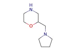 eMolecules​&nbsp;AstaTech / 2-((PYRROLIDIN-1-YL)METHYL) MORPHOLINE / 0.1g / 721754455 / AB1591 / 95.000 / 128208-00-4 / MFCD06658512 / 170.256 / C9H18N2O