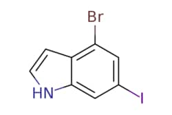 eMolecules​ ChemScene / 4-Bromo-6-iodo-1H-indole / 50mg / 601110283 / CS-0163676