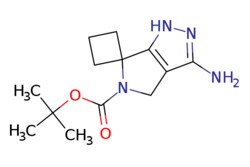 eMolecules​ Pharmablock / tert-butyl 3-aminospiro[14-dihydropyrrolo[34-c]pyrazole-61-cyclobutane]-5-carboxylate