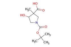 eMolecules​ AstaTech / 1-(TERT-BUTOXYCARBONYL)-4-HYDROXY-3-METHYLPYRROLIDINE-3-CARBOXYLIC
