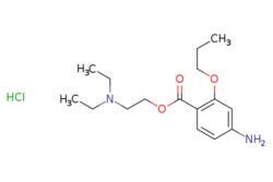 eMolecules​&nbsp;Medchem Express / Propoxycaine (hydrochloride) / 5mg / 686921910 / HY-B1243 /  / 550-83-4 / MFCD01660627 / 330.850 / C16H27ClN2O3