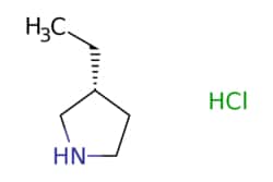 eMolecules​ Pharmablock / (3R)-3-ethylpyrrolidine hydrochloride / 25mg