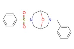 eMolecules​ AstaTech / 3-BENZYL-7-(PHENYLSULFONYL)-9-OXA-37-DIAZABICYCLO[3.3.1]NONANE / 0.1g / 722706971 / W14623 / 95.000 / 335620-96-7 / MFCD24873315 / 358.460 / C19H22N2O3S