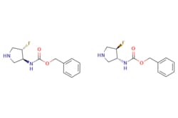 eMolecules​ Pharmablock / benzyl N-[trans-4-fluoropyrrolidin-3-yl]carbamate / 25mg / 724442744 / PB06369 /  / 1638761-20-2 / [null] / 476.525 / C24H30F2N4O4