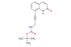 eMolecules​ Synthonix / tert-butyl N-[3-(2-oxo-1H-quinolin-8-yl)prop-2-yn-1-yl]carbamate