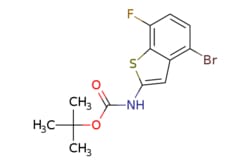eMolecules​ Pharmablock / tert-butyl N-(4-bromo-7-fluoro-benzothiophen-2-yl)carbamate