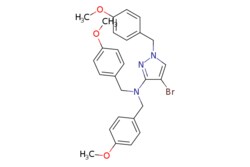 eMolecules​ Synthonix / 4-bromo-NN1-tris[(4-methoxyphenyl)methyl]pyrazol-3-amine