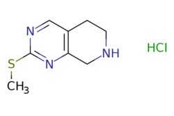 eMolecules​ AstaTech / 2-(METHYLTHIO)-5678-TETRAHYDROPYRIDO[34-D]PYRIMIDINE HCL / 0.25g / 411872755 / AC1459 / 96.000 / 1226776-81-3 / MFCD16495895 / 217.720 / C8H12ClN3S