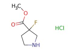 eMolecules AstaTech / METHYL 3-FLUOROPYRROLIDINE-3-CARBOXYLATE HCL / 0.1g