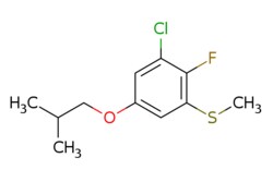 eMolecules AOBChem USA / (3-Chloro-2-fluoro-5-isobutoxyphenyl)(methyl)sulfane