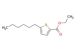 eMolecules​&nbsp;AOBChem USA / Ethyl 5-hexylthiophene-2-carboxylate / 250mg / 533782854 / 37661 /  / 1100763-47-0 / MFCD18414454 / 240.360 / C13H20O2S