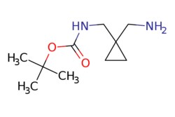 eMolecules​&nbsp;Pharmablock / tert-butyl N-[[1-(aminomethyl)cyclopropyl]methyl]carbamate / 25mg / 716543992 / PBU9128 / 0.000 / 1147109-42-9 / MFCD24212994 / 200.282 / C10H20N2O2