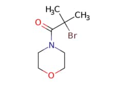 eMolecules​ AstaTech / 2-BROMO-2-METHYL-1-MORPHOLINOPROPAN-1-ONE / 0.25g / 206677639 / 31276 / 97.000 / 13887-51-9 / MFCD12910756 / 236.109 / C8H14BrNO2