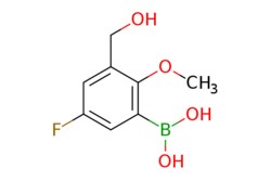 eMolecules​ AOBChem USA / (5-Fluoro-3-(hydroxymethyl)-2-methoxyphenyl)boronic acid / 250mg / 700998014 / 54105 /  /  / [null] / 199.970 / C8H10BFO4