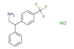 eMolecules​&nbsp;AstaTech / 2-[4-(TRIFLUOROMETHYL)PHENYL]-2-PHENYLETHYLAMINE HCL / 0.1g / 696739926 / AR3854 / 95.000 / 21979-89-5 / MFCD01862524 / 301.740 / C15H15ClF3N