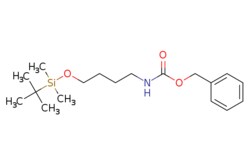 eMolecules​&nbsp;AstaTech / BENZYL N-4-[(TERT-BUTYLDIMETHYLSILYL)OXY]BUTYLCARBAMATE / 0.1g / 696740595 / D84470 / 95.000 / 1203455-29-1 / [null] / 337.535 / C18H31NO3Si