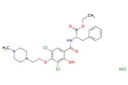 eMolecules​ Ambeed / (S)-Ethyl 2-(35-dichloro-2-hydroxy-4-(2-(4-methylpiperazin-1-yl)ethoxy)benzamido)-3-phenylpropanoate