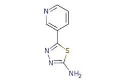 eMolecules​&nbsp;AstaTech / 5-(PYRIDIN-3-YL)-134-THIADIAZOL-2-AMINE / 0.1g / 226993672 / 68120 / 95.000 / 68787-52-0 / MFCD00469439 / 178.210 / C7H6N4S