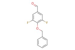 eMolecules​ AOBChem USA / 35-Difluoro-4-(phenylmethoxy)-benzaldehyde / 500mg / 598447547 / 19644 /  / 125036-88-6 / MFCD12025065 / 248.229 / C14H10F2O2
