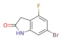 eMolecules​ ChemScene / 6-Bromo-4-fluoroindolin-2-one / 100mg / 717420287