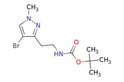 eMolecules​ Pharmablock / tert-butyl N-[2-(4-bromo-1-methyl-pyrazol-3-yl)ethyl]carbamate