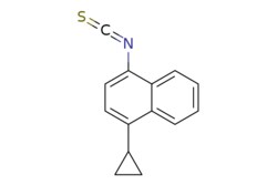 eMolecules​&nbsp;AstaTech / 1-CYCLOPROPYL-4-ISOTHIOCYANATONAPHTHALENE / 1g / 273167154 / 73478 / 95.000 / 878671-95-5 / MFCD11113208 / 225.310 / C14H11NS