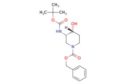 eMolecules​ Pharmablock / benzyl (3S4R)-3-(tert-butoxycarbonylamino)-4-hydroxy-piperidine-1-carboxylate