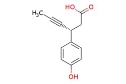eMolecules​ Pharmablock / (3R)-3-(4-hydroxyphenyl)hex-4-ynoic acid / 25mg