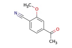 eMolecules​&nbsp;AstaTech / 4-ACETYL-2-METHOXYBENZONITRILE / 1g / 349265816 / 56662 / 95.000 / 102362-02-7 / MFCD24692911 / 175.187 / C10H9NO2