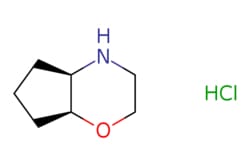 eMolecules​&nbsp;Pharmablock / (4aR7aS)-2344a5677a-octahydrocyclopenta[b][14]oxazinehydrochloride / 25mg / 551226811 / PB93984-1 / 0.000 / 1820580-89-9 / [null] / 163.650 / C7H14ClNO