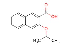 eMolecules​&nbsp;856077-50-4 | 3-ISOPROPOXY-2-NAPHTHOIC ACID | AstaTech | MFCD07626309 | 230.263 | C14H14O3 | 95.000 | CC(C)Oc1cc2ccccc2cc1C(O)=O | 1g | 718059252