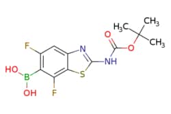 eMolecules​ Pharmablock / [2-(tert-butoxycarbonylamino)-57-difluoro-13-benzothiazol-6-yl]boronic