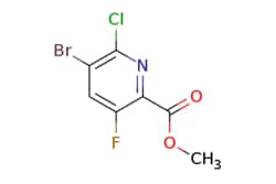 eMolecules​ Pharmablock / methyl 5-bromo-6-chloro-3-fluoro-pyridine-2-carboxylate