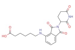 eMolecules​&nbsp;Medchem Express / Pomalidomide 4-alkylC5-acid / 25mg / 586608721 / HY-130737 /  / 2225940-49-6 / [null] / 387.392 / C19H21N3O6