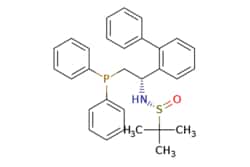 eMolecules​&nbsp;Ambeed / (R)-N-((S)-1-([11-Biphenyl]-2-yl)-2-(diphenylphosphanyl)ethyl)-2-methylpropane-2-sulfinamide / 100mg / 660582665 / A1175261 /  / 1936438-14-0 / [null] / 485.630 / C30H32NOPS
