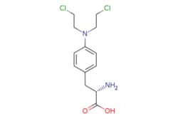eMolecules​&nbsp;AstaTech / 4-[BIS(2-CHLOROETHYL)AMINO]-L-PHENYLALANINE / 1g / 449731098 / 40202 / 97.000 / 148-82-3 / MFCD00057717 / 305.200 / C13H18Cl2N2O2