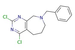 eMolecules​ Pharmablock / 8-benzyl-24-dichloro-5679-tetrahydropyrimido[45-c]azepine