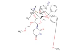 eMolecules​&nbsp;Broadpharm / 2-O-MOE-U-3-phosphoramidite / 250mg / 784455694 / BP-40036 /  / 163759-97-5 / MFCD11505866 / 804.878 / C42H53N4O10P
