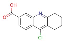 eMolecules​&nbsp;Ambeed / 9-Chloro-5678-tetrahydroacridine-3-carboxylic acid / 50mg / 600843405 / A575699 /  / 902586-59-8 / MFCD14779907 / 261.710 / C14H12ClNO2
