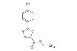 eMolecules​ ChemScene / Ethyl 5-(4-bromophenyl)-134-oxadiazole-2-carboxylate