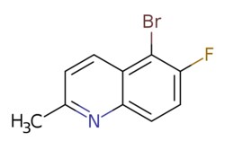 eMolecules​ AstaTech / 5-BROMO-6-FLUORO-2-METHYLQUINOLINE / 0.1g / 779512272