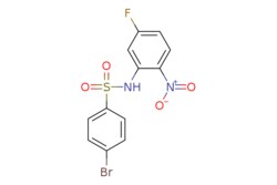 eMolecules​ ChemScene / 4-Bromo-N-(5-fluoro-2-nitrophenyl)benzenesulfonamide
