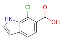 eMolecules​ Pharmablock / 7-chloro-1H-indole-6-carboxylic acid / 25mg /