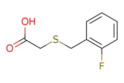 eMolecules​ 180044-55-7 | Ambeed | 2-((2-Fluorobenzyl)thio)acetic acid