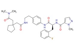 eMolecules​&nbsp;Medchem Express / IL-17A antagonist 1 / 5mg / 662696329 / HY-101913 /  / 2205034-18-8 / [null] / 604.727 / C33H41FN6O4