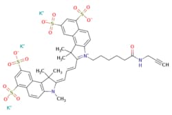 eMolecules​&nbsp;Broadpharm / Sulfo-Cy35 alkyne / 1mg / 761705697 / BP-28917 /  /  / [null] / 1028.310 / C41H40K3N3O13S4
