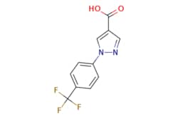 eMolecules​&nbsp;ChemScene / 1-(4-(Trifluoromethyl)phenyl)-1H-pyrazole-4-carboxylic acid / 250mg / 714105203 / CS-0443611 / 0.000 / 1260740-53-1 / MFCD15527665 / 256.184 / C11H7F3N2O2