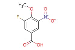 eMolecules​&nbsp;AstaTech / 3-FLUORO-4-METHOXY-5-NITROBENZOIC ACID / 0.1g / 798867075 / 79381 / 95.000 / 577-39-9 / MFCD12173014 / 215.136 / C8H6FNO5